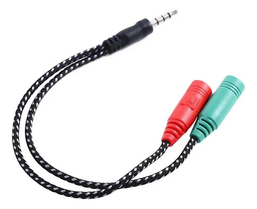 Divisor De Sonido , Mxpiu-002, 2pzas, Jack 3.5mm, 2 Hebras A