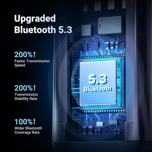Transmisor Receptor De Audio Ns2 Auxiliar Bluetooth 5.3