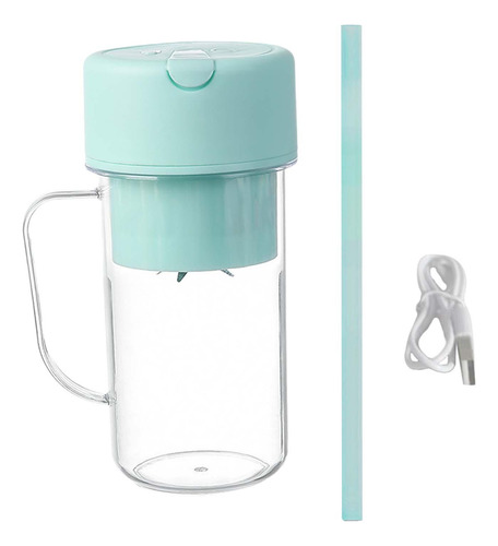 Mini Vaso Exprimidor Eléctrico, Mini Licuadora Azul