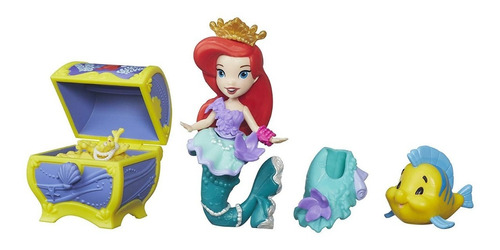 Disney Princesa Ariel Little Kingdom Cofre Del Tesoro Hasbro