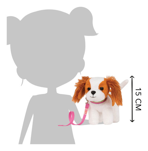 Toy Dog Our Generation King Charles Para Muñecas De 18 Pulga