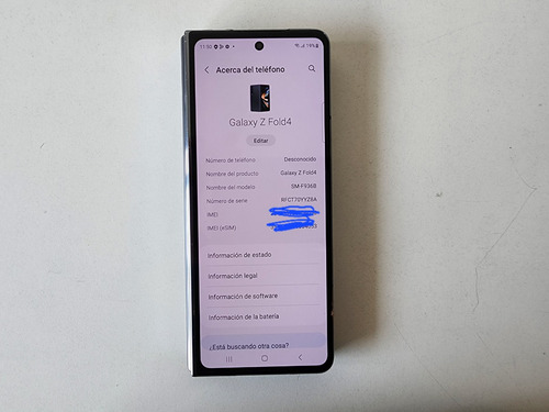 Imagen 9 de 10 de Samsung Galaxy Z Fold 4 5g 512 Gb 12gb Ram + Caja Y Cable