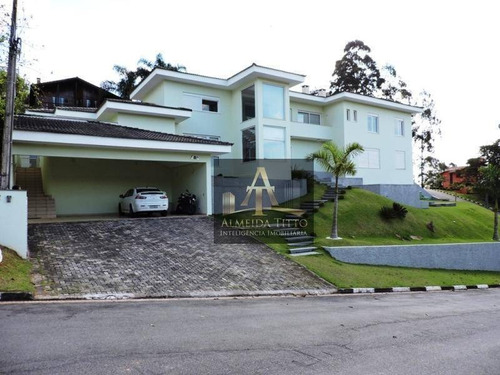Imagem 14 de 30 de Excelente Casa Á Venda No Parque Das Artes, Embu Das Artes. 5 Suítes, 6 Vagas, Piscina E Edícula! - Ca2568