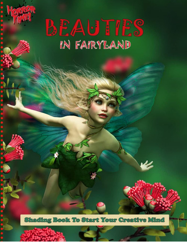 Libro: Beauties In Fairyland Coloring Book For Adults: Beaut