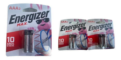 Pilas Aaa X 2 Energizer Max