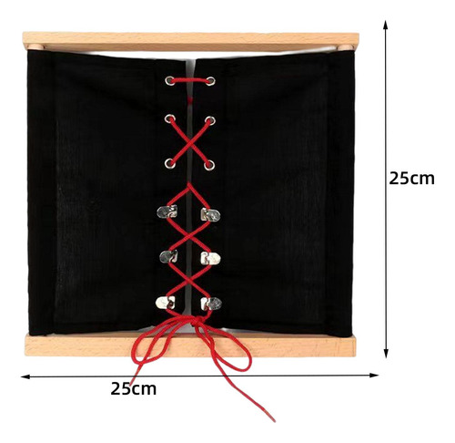 Montessori Toys Busy Board Cards Vestido De Cordones