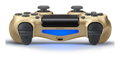 Controle joystick Sony Dualshock 4 gold