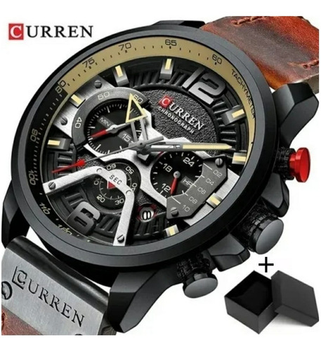 Relógio Masculino Curren 8329 Original Pronta Entega