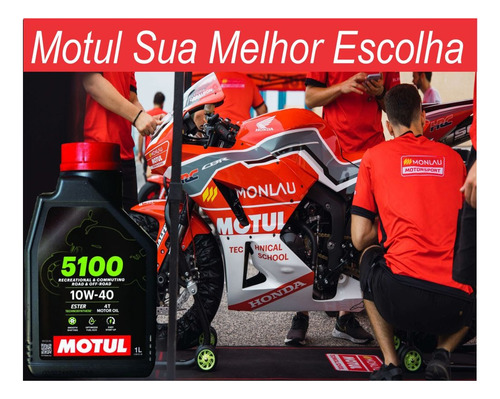 Troca De Oleo E Filtro Yamaha Yzf R3 Motul 5100 10w40 2lts