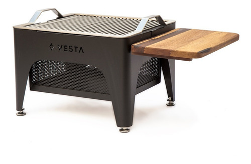 Fogonero Brasero Asador Parrilla Leñero Vesta Portatil