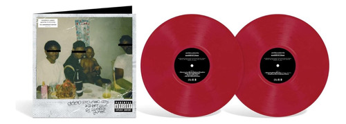 Kendrick Lamar Good Kid M.a.a.d City 2 Lp Red Vinyl