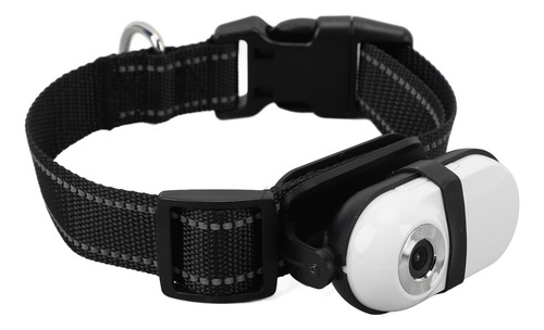 Collar Blanco Blanco Para Perro, Cámara Para Mascotas, 1080p