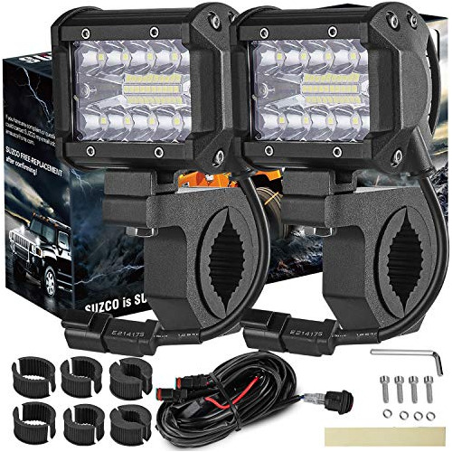 4inch 60w 3 Filas Offroad Led Work Light Bar Driving Ca...