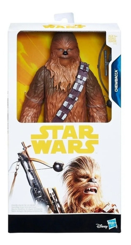 Star Wars Chewbacca Figura 30cm Con Acc Hasbro