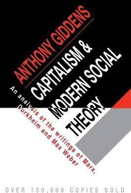 Capitalism And Modern Social Theory - Anthony Giddens