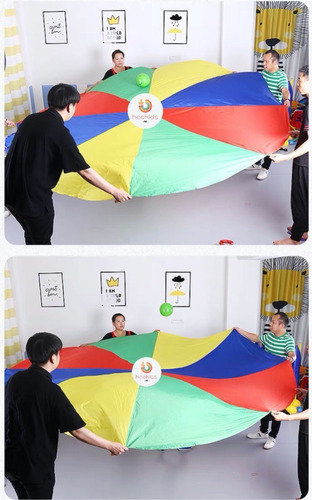 Arcoíris Paracaídas Para Niños - Rainbow Parachute . Haokids