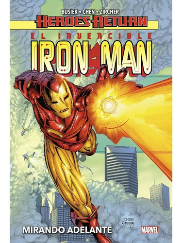 Imagen 1 de 1 de Héroes Return. El Invencible Iron Man: Mirando Adelante