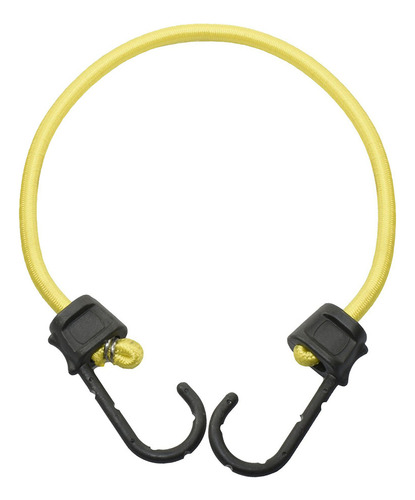 Cordones Elasticos Con Gancho Amarillo 61 Cm 4 Piezas