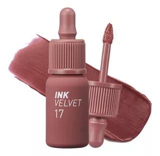 Peripera Ink Velvet Color 17 Rosy Nude Acabado Velvet Color Nude