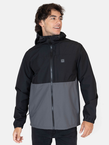 Cortaviento Alis Negro Hombre Maui And Sons