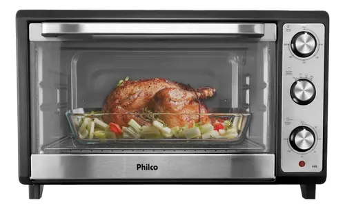 Foto real de Philco PFE60I Forno Elétrico 60L Preto/Inox