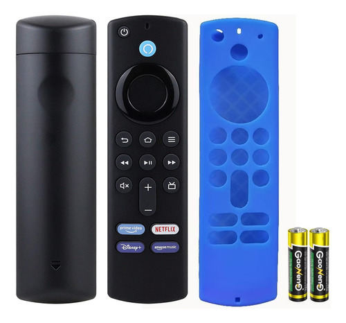 Control Remoto De Voz De Repuesto (4th Gen) Para Amazon Fire Tv S-tick 2 Gen/3 Gen/4k/4k Max/cube/lite, No Para Insignia/toshiba/pioneer Smart Tv