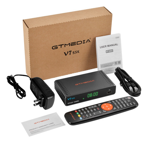 Receptor Satélite Decodificador Tv Banda C Ku Dvb-s/s2/s2x