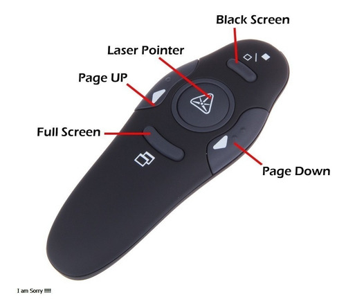 Presentador Apuntador Diapositivas Usb- Envio Inmediato