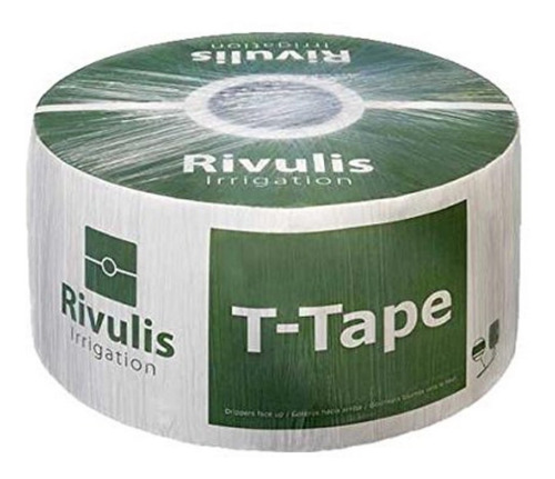 Cinta De Goteo Rivulis T-tape X 2900 M 175 Mic Goteros 20 Cm
