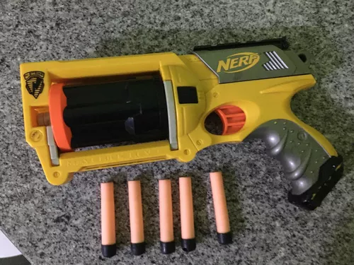 Nerf + Carregador + Mira, Brinquedo Nerf Usado 85113179