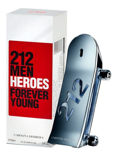 Carolina Herrera 212 Men Heroes Forever Young Edt 90 Ml