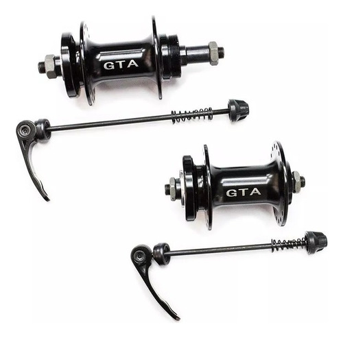Kit Freio Disco 160mm Bike Cubo Aluminio Gta + Manete + Cabo