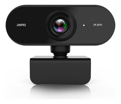 Jinpei 2k Qhd Con Micrófono, Cámara De Computadora, Plug And