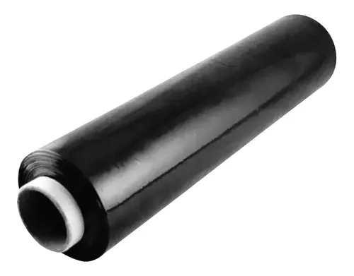 Rollo papel film vinipel strech negro de 25 cm x 300 mts transparente –  MEIKO