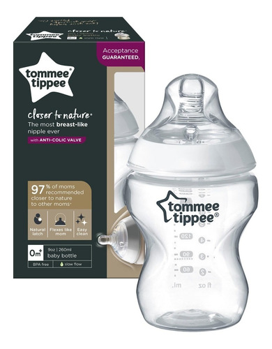 Mamadera Tommee Tippee Closer To Nature 0m+ 260ml