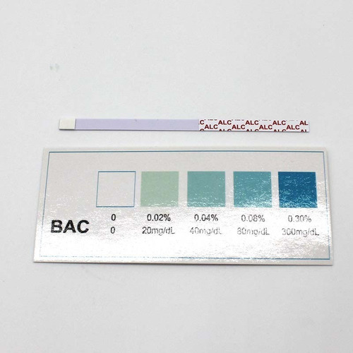Test Alcohol Oh En Saliva Certificado 99% Efectividad