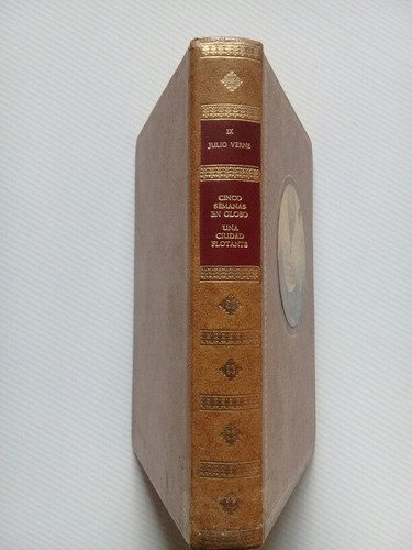 Cinco Semanas En Globo - Julio Verne 1971 Tapa Dura Nauta