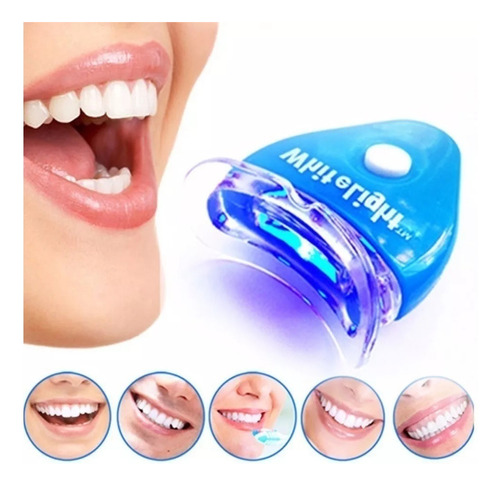 Blanqueador Dental White Light / Belleza + Dientes Blancos