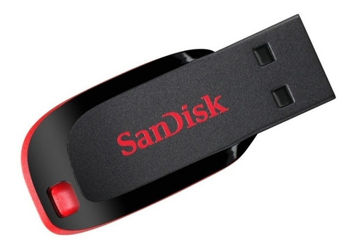 Pendrive Sandisk 16 Gb Cruzer Bade Original.negro Y Colores