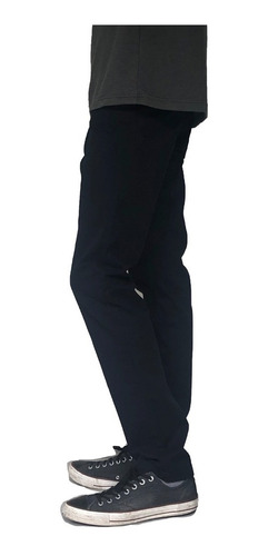Imagen 2 de 3 de Pantalon Slim Hombre Gabardina - Colores Varios - B.a. Jeans