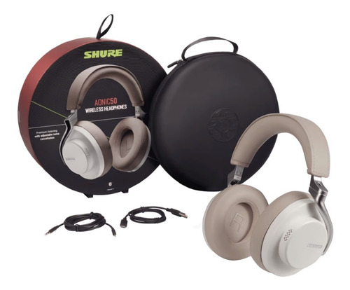 Imagen 3 de 10 de Auricular Shure Aonic 50 Inalámbrico Cancelación De Ruido