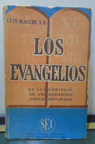 Adp Los Evangelios Luis Macchi / Soc. Editora Internacional