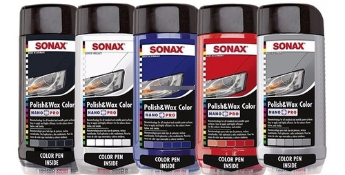 Cera Sonax 6 Colores