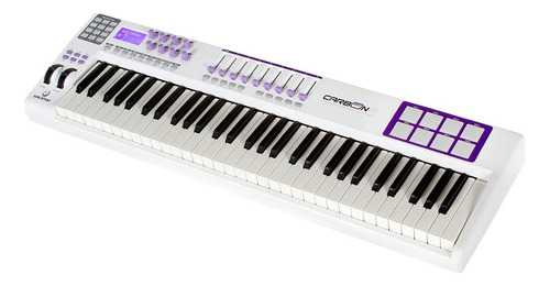 Teclado Master Controlador Usb Midi Waldman Carbon 61