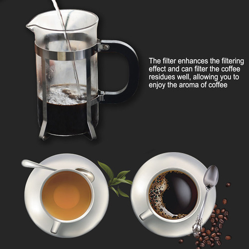 Cafetera Individual Prensa Francesa 800ml De Vidrio