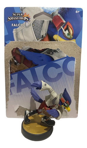 Falco - Amiibo - Super Smash Bros - Figura Abierta Sin Caja