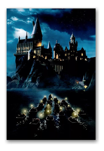 Poster Harry Potter Hogwarts Calidad 48cmx33cm Envio Expres