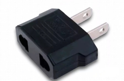 Adaptador Conector Enchufe Europeo Americano 2 Unidades.