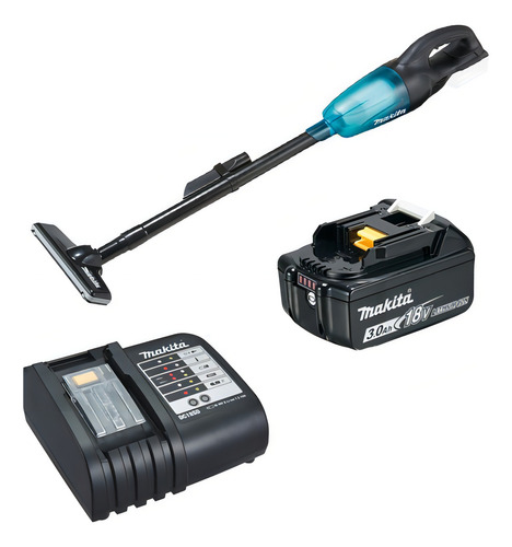 Aspiradora inalámbrica Vertical Makita DCL180ZB 0.65L