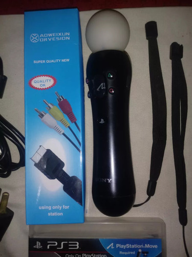 Joysticks Ps3 (ps-move+camara+accesorios) (lote Original!) Azul (Usado)